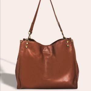 Lenox triple entry satchel.